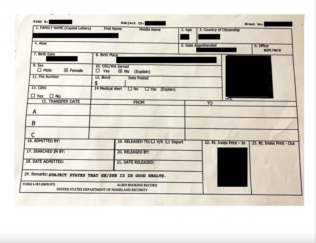 Notice to Report